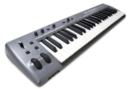 M-Audio KeyRig 49i USB MIDI keyboard, ideal for playing Virtual Organ Company pipe organ software