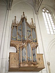 Organ of the Koorkerk in Middleburg, the Netherlands, thought to have been the last Blokwerk organ in the Netherlands, now avialable as VST virtual organ plugin